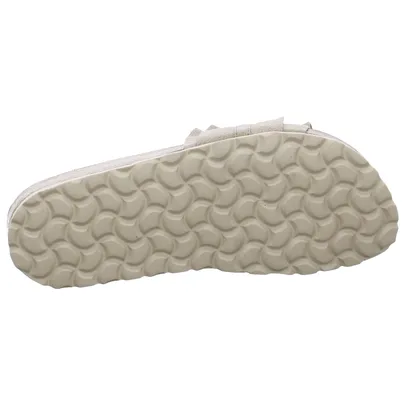 VERBENAS Pantolette Beige Leder 