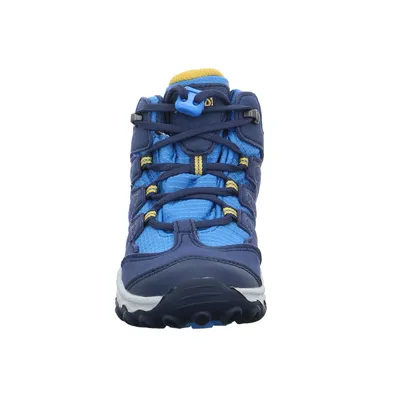 MEINDL mit Gore Tex Kinder-Wanderschuhe Blau Synthetik MEINDL mit Gore Tex Kinder-Wanderschuhe Blau Synthetik