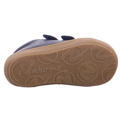 NATURINO Unisex Bottine Lauflernschuh Dunkelblau Leder NATURINO Unisex Bottine Lauflernschuh Dunkelblau Leder