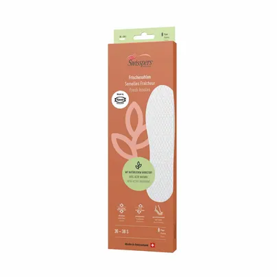 PEDAG Frischesohlen (8-ER Pack) Sohlen Weiss Synthetik 