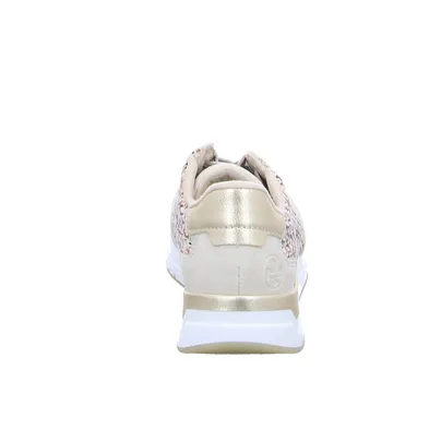 RIEKER Sneaker Beige Lederimitat 