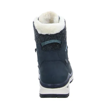 LOWA mit Gore-Tex Snowboots Damen Blau Leder LOWA mit Gore-Tex Snowboots Damen Blau Leder
