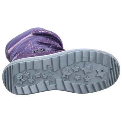 RICHTER Winterstiefel Mädchen-Snowboot Membrane Violette Textil RICHTER Winterstiefel Mädchen-Snowboot Membrane Violette Textil