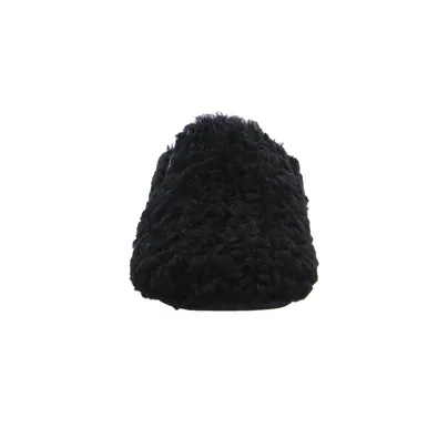VERBENAS Hausschuh Schwarz Textil 