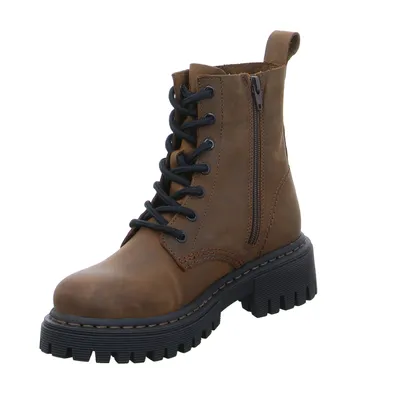 SCHUHENGEL Boot Braun Leder SCHUHENGEL Boot Braun Leder