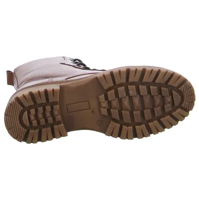 SCHUHENGEL Boot Cognac Leder SCHUHENGEL Boot Cognac Leder