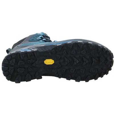 LOWA RANDIR GTX MID WS Wander- Bergschuh Damen Petrol Leder 