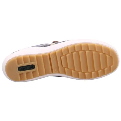 REMONTE Schnürschuh Blau Leder REMONTE Schnürschuh Blau Leder