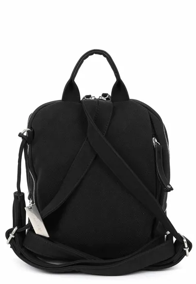 SURI FREY Rucksack Schwarz Lederimitat SURI FREY Rucksack Schwarz Lederimitat
