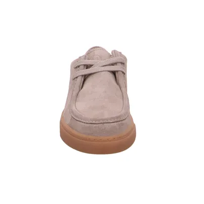 SCHUHENGEL Schnürschuh Taupe Leder SCHUHENGEL Schnürschuh Taupe Leder