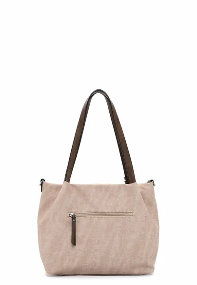 EMILY & NOAH mit Bag in Bag Shopper Taupe Lederimitat EMILY & NOAH mit Bag in Bag Shopper Taupe Lederimitat