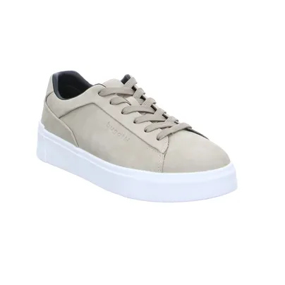 BUGATTI SHOES Halbschuhe Sneaker Beige Lederimitat BUGATTI SHOES Halbschuhe Sneaker Beige Lederimitat