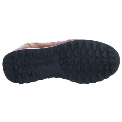 BUGATTI SHOES Halbschuhe Sneaker Cognac Lederimitat BUGATTI SHOES Halbschuhe Sneaker Cognac Lederimitat