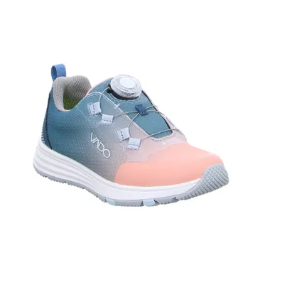 VADO Sneaker Outdoor Mädchen-Halbschuh Klett Koralle Textil VADO Sneaker Outdoor Mädchen-Halbschuh Klett Koralle Textil