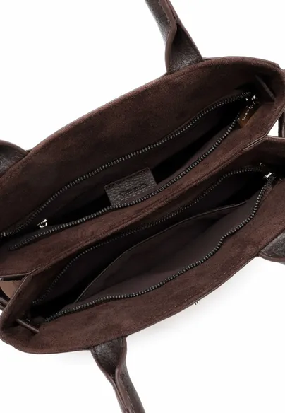 TAMARIS Shopper Braun Textil TAMARIS Shopper Braun Textil