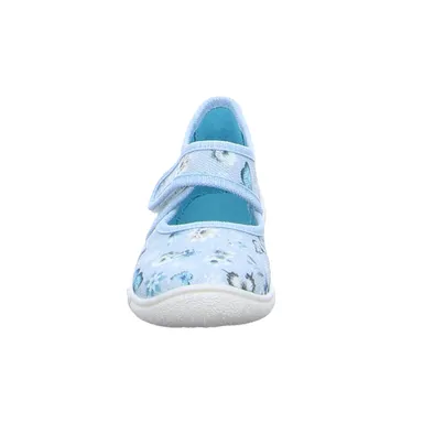 SUPERFIT Mädchen Kinder-Hausschuh Hellblau Textil SUPERFIT Mädchen Kinder-Hausschuh Hellblau Textil