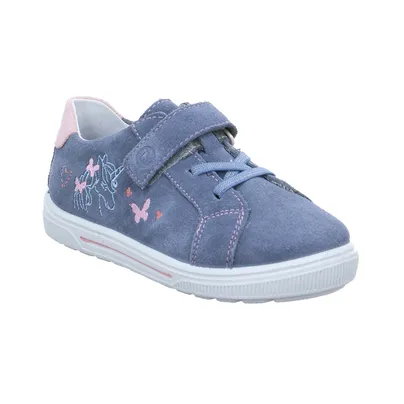 RICOSTA Bottine Kleinkinder-Halbschuh Klett Blau Leder RICOSTA Bottine Kleinkinder-Halbschuh Klett Blau Leder
