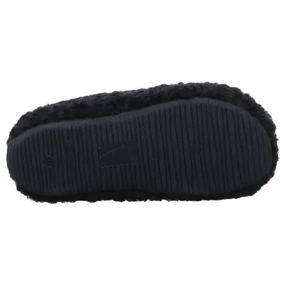 VERBENAS Hausschuh Schwarz Textil 