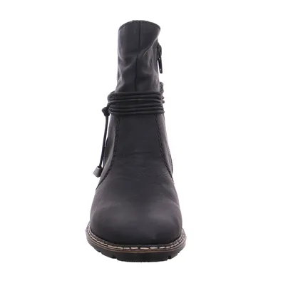RIEKER Boot Schwarz Lederimitat RIEKER Boot Schwarz Lederimitat