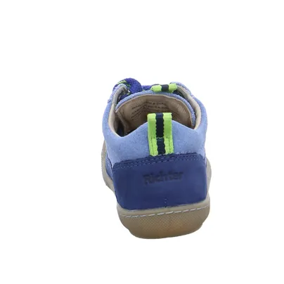 RICHTER Unisex Bottine Lauflernschuh Blau Leder RICHTER Unisex Bottine Lauflernschuh Blau Leder
