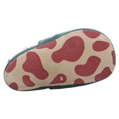 BOBUX Krabbelschuh Grün Leder BOBUX Krabbelschuh Grün Leder