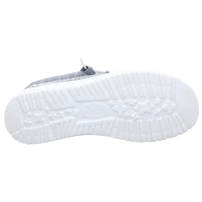 HEY DUDE Halbschuh Grau Textil HEY DUDE Halbschuh Grau Textil