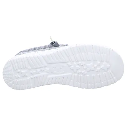 HEY DUDE Halbschuh Grau Textil HEY DUDE Halbschuh Grau Textil