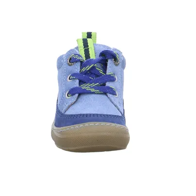 RICHTER Unisex Bottine Lauflernschuh Blau Leder RICHTER Unisex Bottine Lauflernschuh Blau Leder