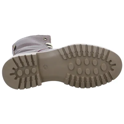 SOMMERKIND Boot Mädchen-Winter-Bottine Bronze Leder SOMMERKIND Boot Mädchen-Winter-Bottine Bronze Leder