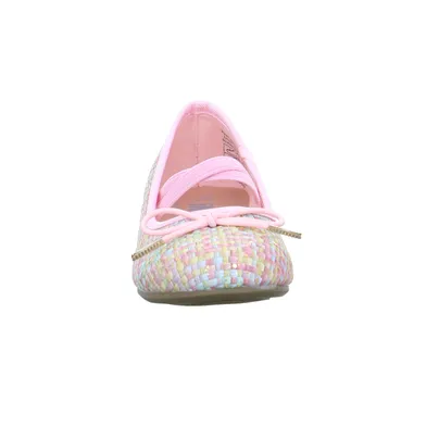 INDIGO Festlicher Schuh Mädchen-Ballerina Multicolor Textil INDIGO Festlicher Schuh Mädchen-Ballerina Multicolor Textil