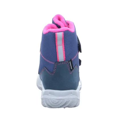 SUPERFIT Winterstiefel Mädchen Kleinkinder-Snowboot  Membran Blau Textil 