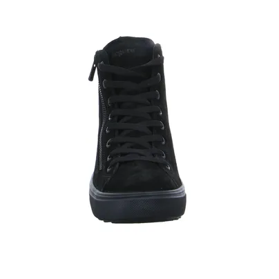 LEGERO mit Gore-Tex Membrane Comfort-Mid Cut Sneaker Schwarz Leder LEGERO mit Gore-Tex Membrane Comfort-Mid Cut Sneaker Schwarz Leder
