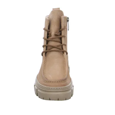 PAUL GREEN Boot Beige Leder PAUL GREEN Boot Beige Leder