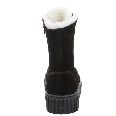 SCHUHENGEL Boot Dunkelbraun Leder 