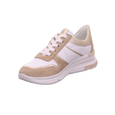 ARA mit Wechselfussbett Sneaker Beige Leder ARA mit Wechselfussbett Sneaker Beige Leder