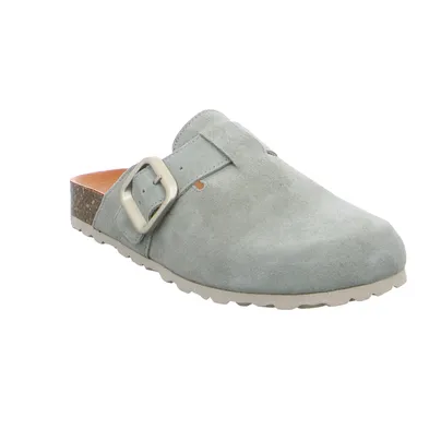 VERBENAS Pantolette Mint Leder 