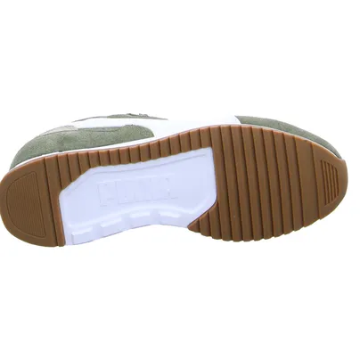 PUMA Sneaker- Skaterschuh Herren Olive Lederimitat 