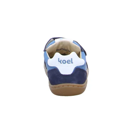 KOEL Kleinkinder-Halbschuh Klett Blau Leder 