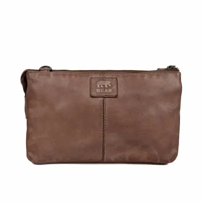 BEAR DESIGN Ulma Umhängetasche Braun Leder BEAR DESIGN Ulma Umhängetasche Braun Leder