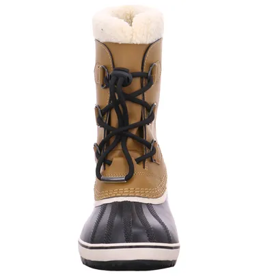 SOREL Schneestiefel Kinder-Snowboot Cognac Leder SOREL Schneestiefel Kinder-Snowboot Cognac Leder