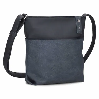 ZWEI Beuteltasche Blau Lederimitat ZWEI Beuteltasche Blau Lederimitat