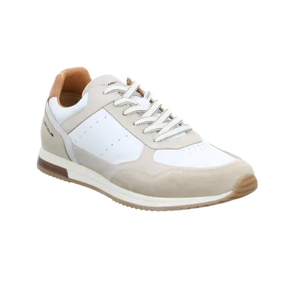 AMBITIOUS Halbschuhe Sneaker Weiss Leder AMBITIOUS Halbschuhe Sneaker Weiss Leder