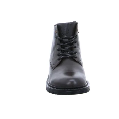 BUGATTI SHOES Winter-Boots Braun Lederimitat 