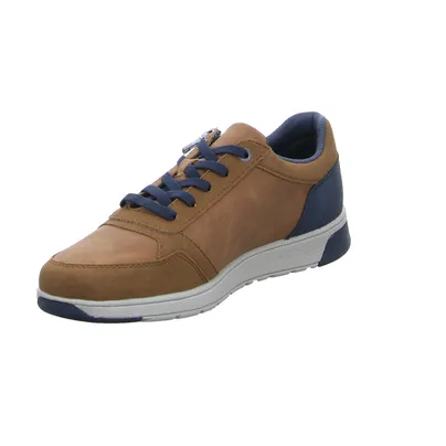 BUGATTI SHOES Halbschuhe Sneaker Cognac Lederimitat BUGATTI SHOES Halbschuhe Sneaker Cognac Lederimitat