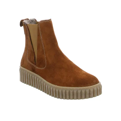 SCHUHENGEL Boot Cognac Leder SCHUHENGEL Boot Cognac Leder