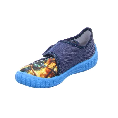 SUPERFIT Hausschuh Kinder-Hausschuh Blau Textil SUPERFIT Hausschuh Kinder-Hausschuh Blau Textil