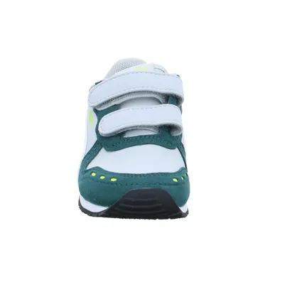 PUMA unisex Sneaker Baby-Sport-Bottine Grün Lederimitat PUMA unisex Sneaker Baby-Sport-Bottine Grün Lederimitat