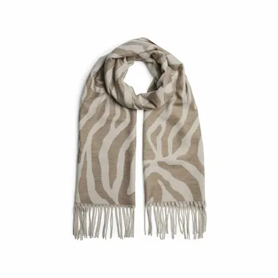 PIECES Schal mit Fransen Schal Beige Textil PIECES Schal mit Fransen Schal Beige Textil