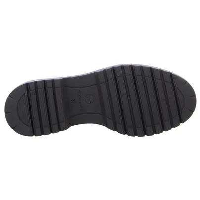 TAMARIS Slipper Taupe Leder TAMARIS Slipper Taupe Leder