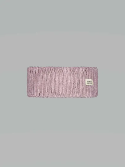 BARTS Rippenstrick Stirnband Rosa Textil BARTS Rippenstrick Stirnband Rosa Textil